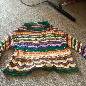 colorful sweater